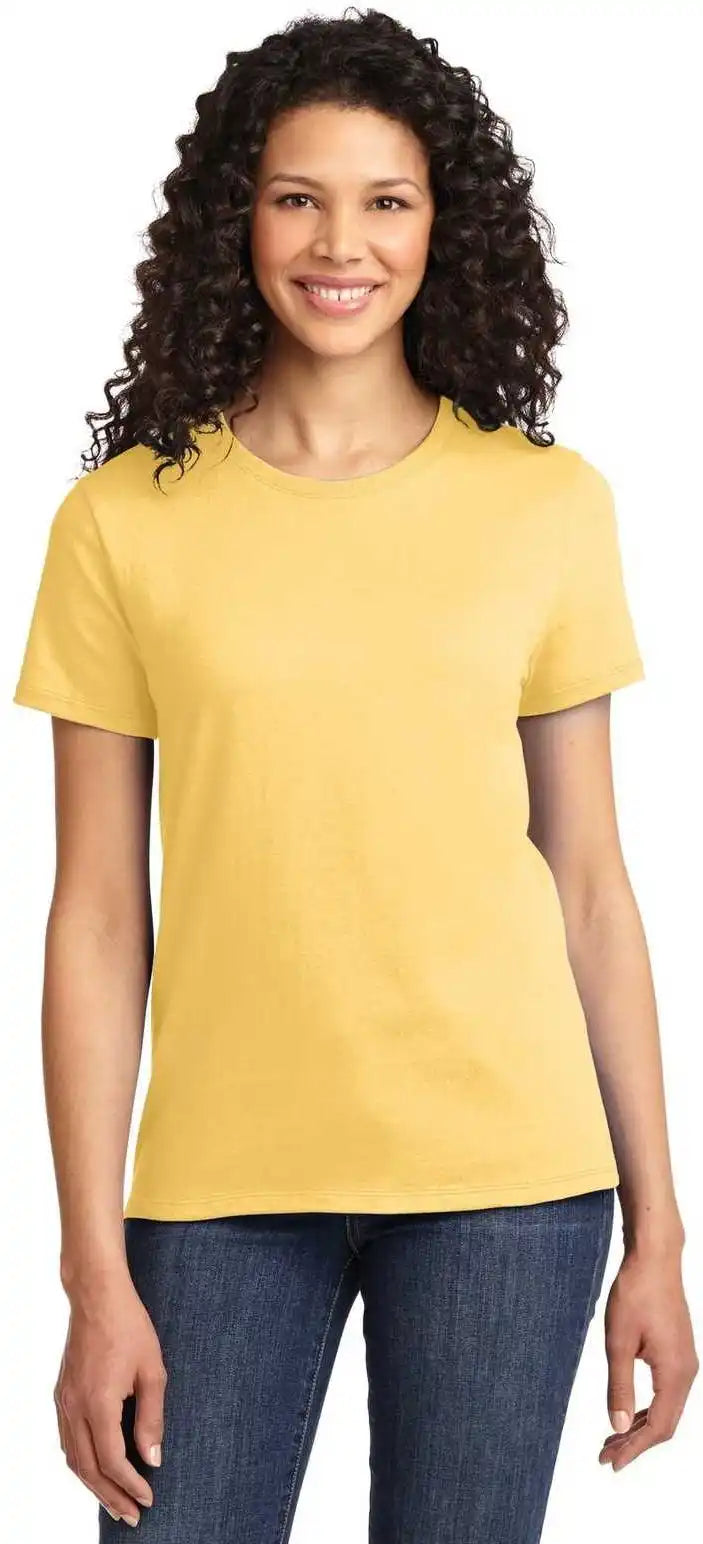 Port &amp; Company Lpc61 Ladies Essential Tee - Daffodil Yellow