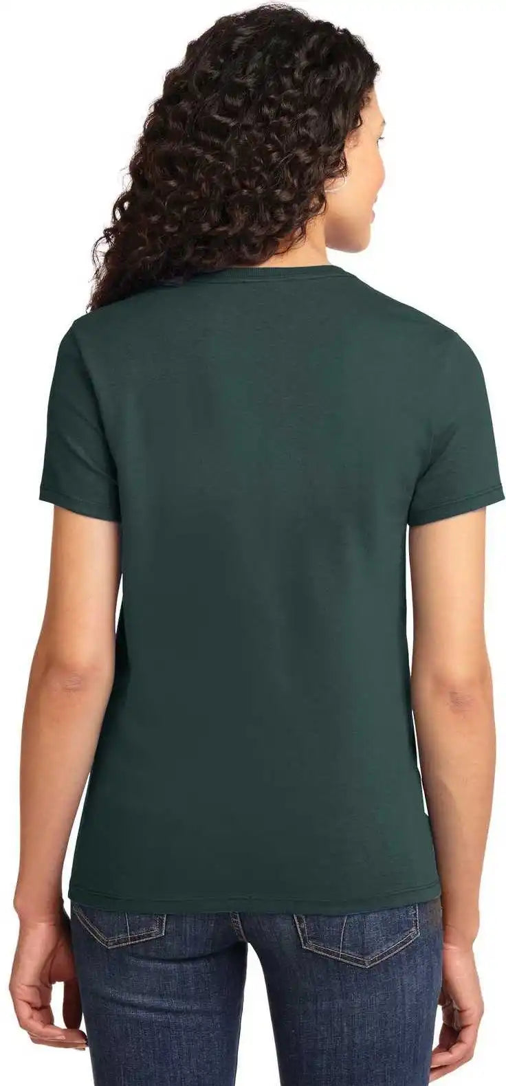 Port &amp; Company Lpc61 Ladies Essential Tee - Dark Green
