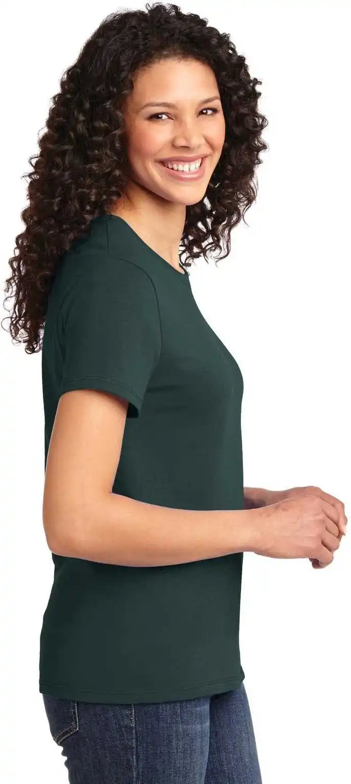 Port &amp; Company Lpc61 Ladies Essential Tee - Dark Green