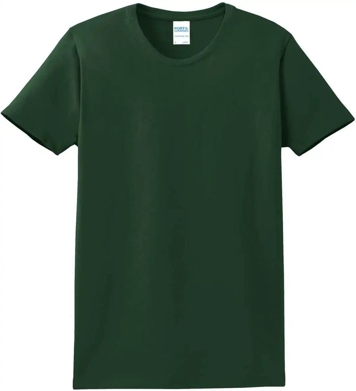 Port &amp; Company Lpc61 Ladies Essential Tee - Dark Green