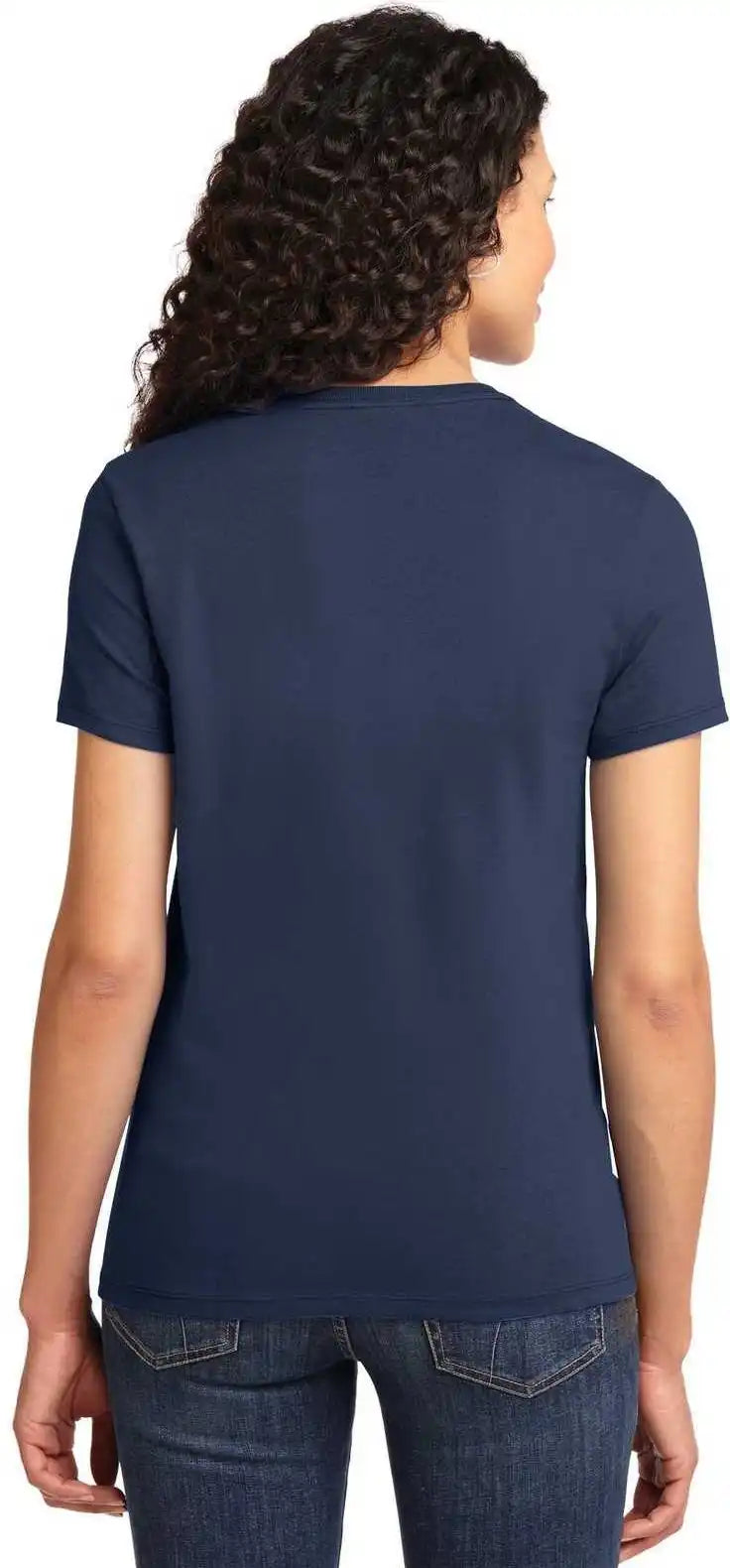 Port & Company Lpc61 Ladies Essential Tee Navy