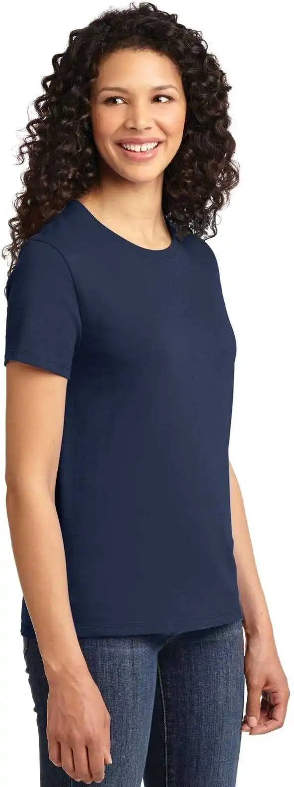 Port & Company Lpc61 Ladies Essential Tee - Navy