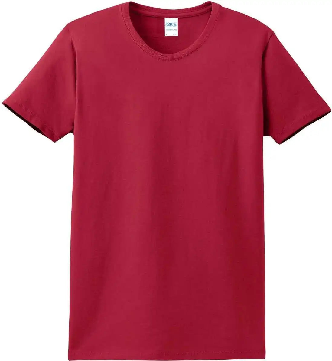 Port & Company Lpc61 Ladies Essential Tee - Red