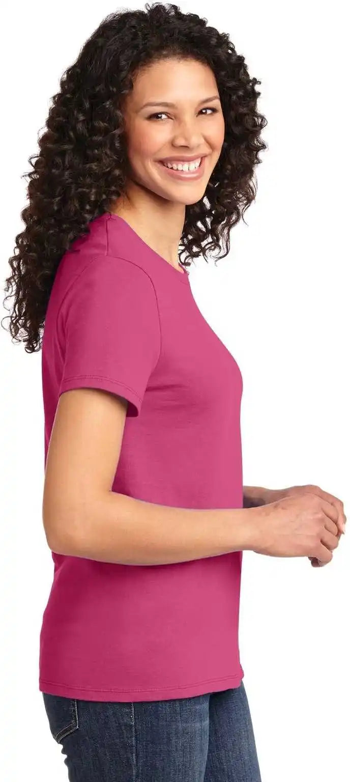 Port &amp; Company Lpc61 Ladies Essential Tee - Sangria