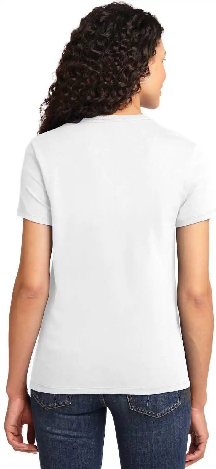 Port & Company Lpc61 Ladies Essential Tee White