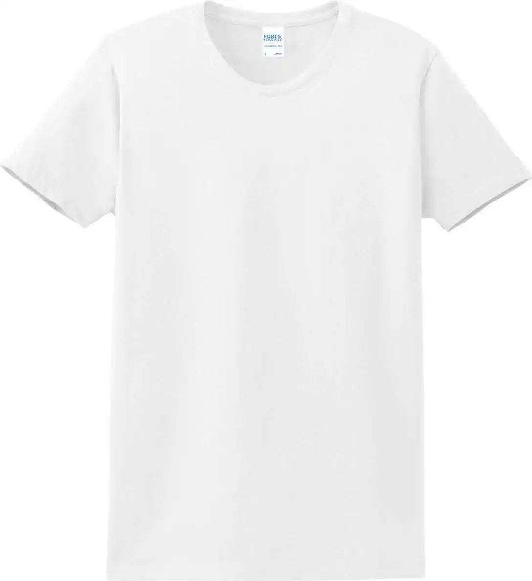 Port & Company Lpc61 Ladies Essential Tee - White
