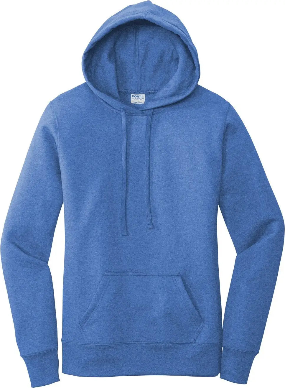 Port & Company Lpc78h co Women’s Core Fleece Pullover Hooded Sweatshirt - Heather Royal