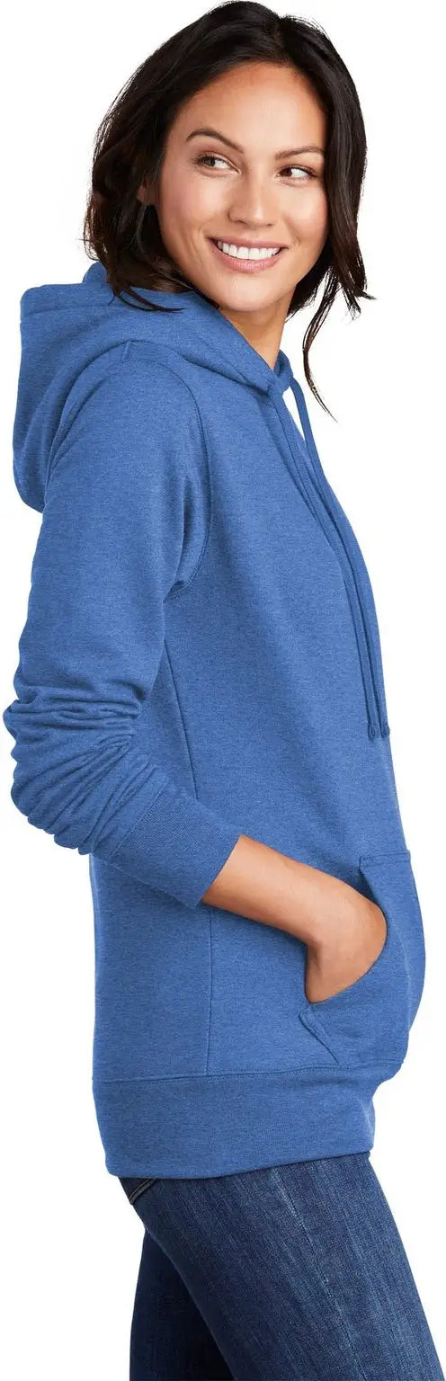 Port & Company Lpc78h co Women’s Core Fleece Pullover Hooded Sweatshirt - Heather Royal
