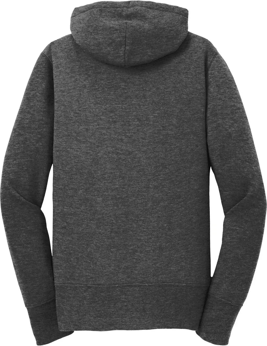 Port & Company Lpc78zh co Women’s Core Fleece Full-zip Hooded Sweatshirt - Dark Heather Gray