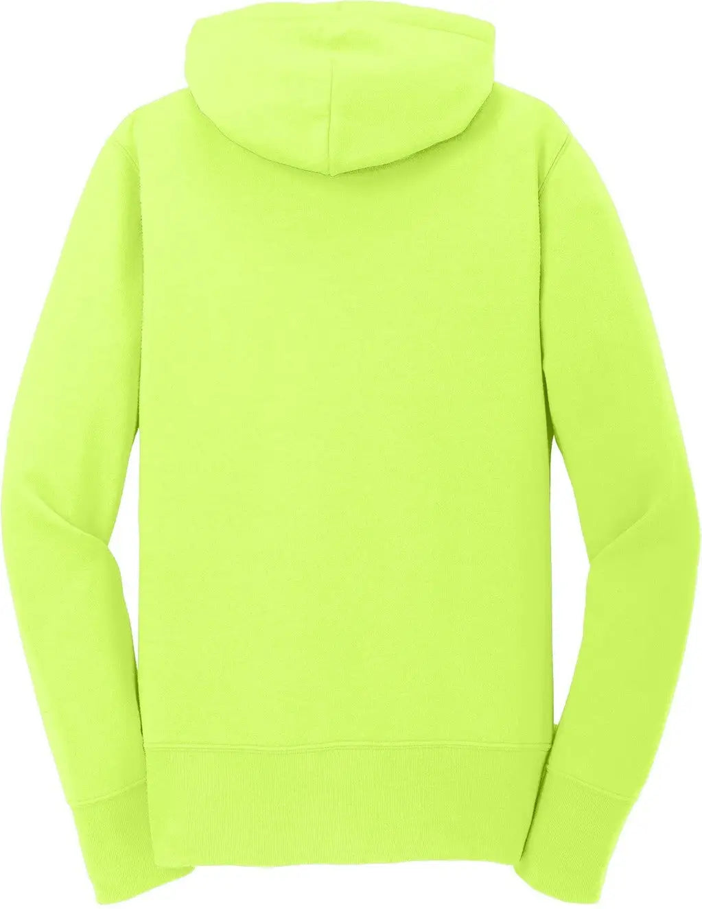 Port & Company Lpc78zh co Women’s Core Fleece Full-zip Hooded Sweatshirt - Neon Yellow