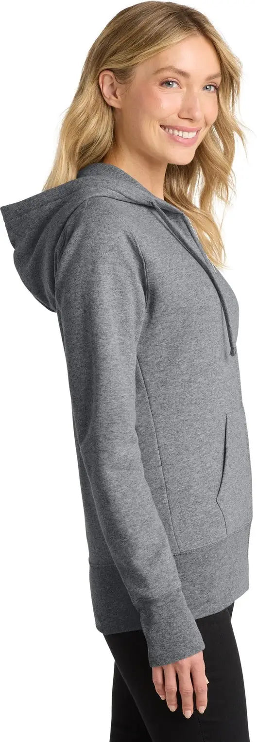 Port & Company Lpc78zh co Women’s Core Fleece Full-zip Hooded Sweatshirt - Athletic Heather