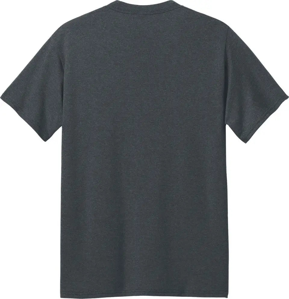 Port & Company Pc01 co Core Blend Recycled Tee - Dark Heather Gray - Adult s