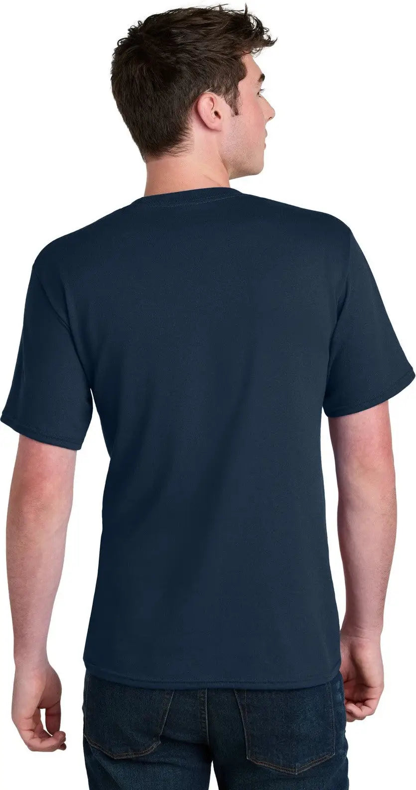 Port & Company Pc01 co Core Blend Recycled Tee - Navy