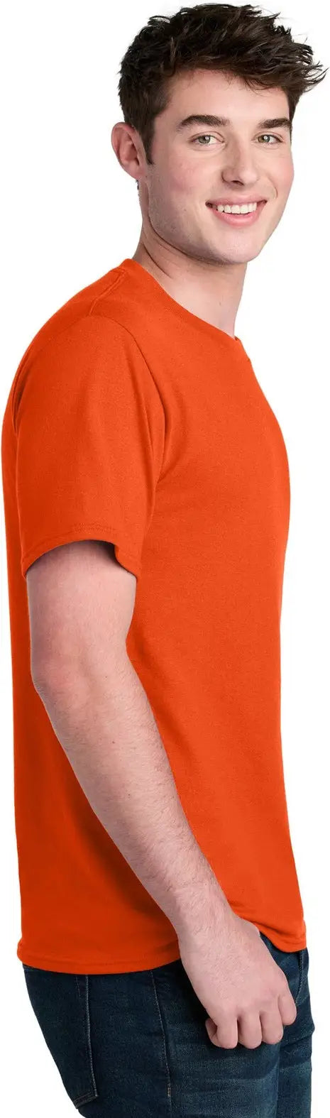 Port & Company Pc01 co Core Blend Recycled Tee - Orange