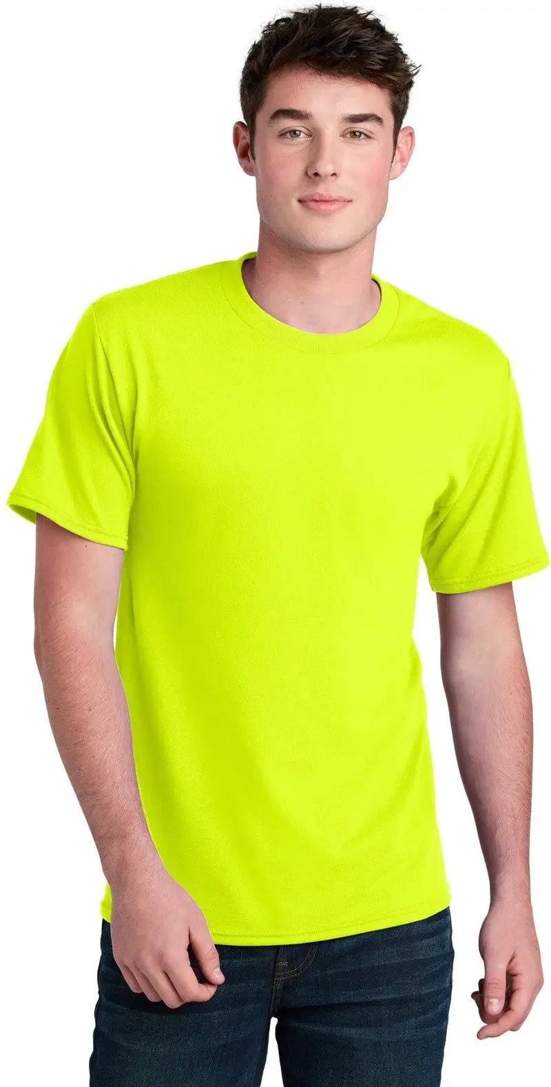Port & Company Pc01 co Core Blend Recycled Tee - S. Green