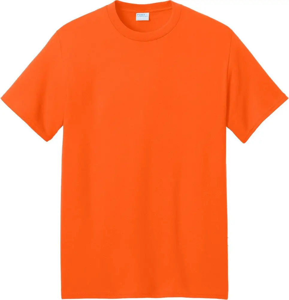 Port & Company Pc01 co Core Blend Recycled Tee - S. Orange