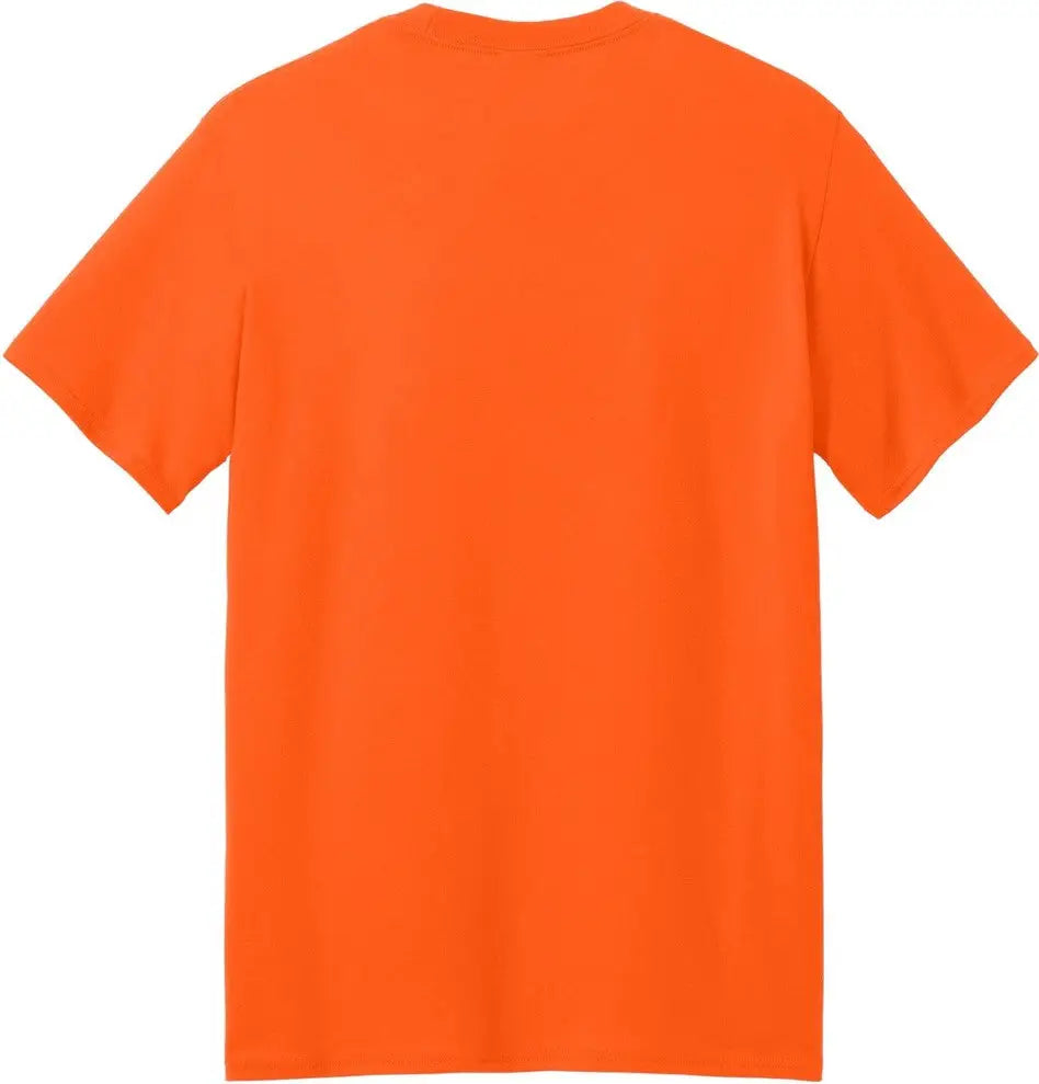 Port & Company Pc01 co Core Blend Recycled Tee - S. Orange - Adult s