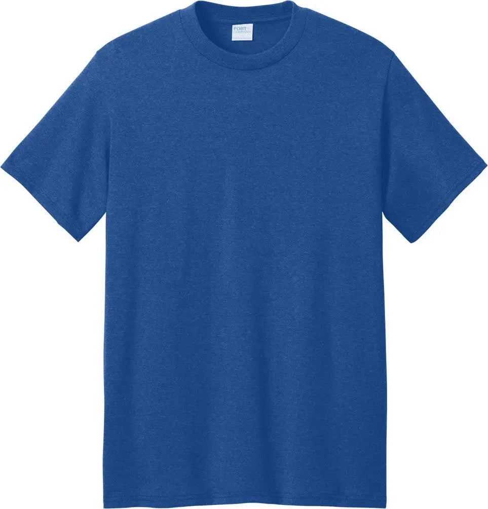 Port & Company Pc01 co Core Blend Recycled Tee - True Royal Heather