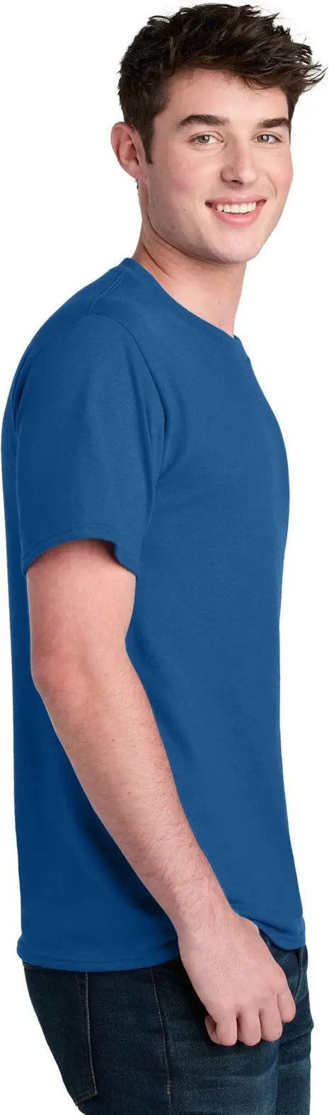 Port & Company Pc01 co Core Blend Recycled Tee - True Royal