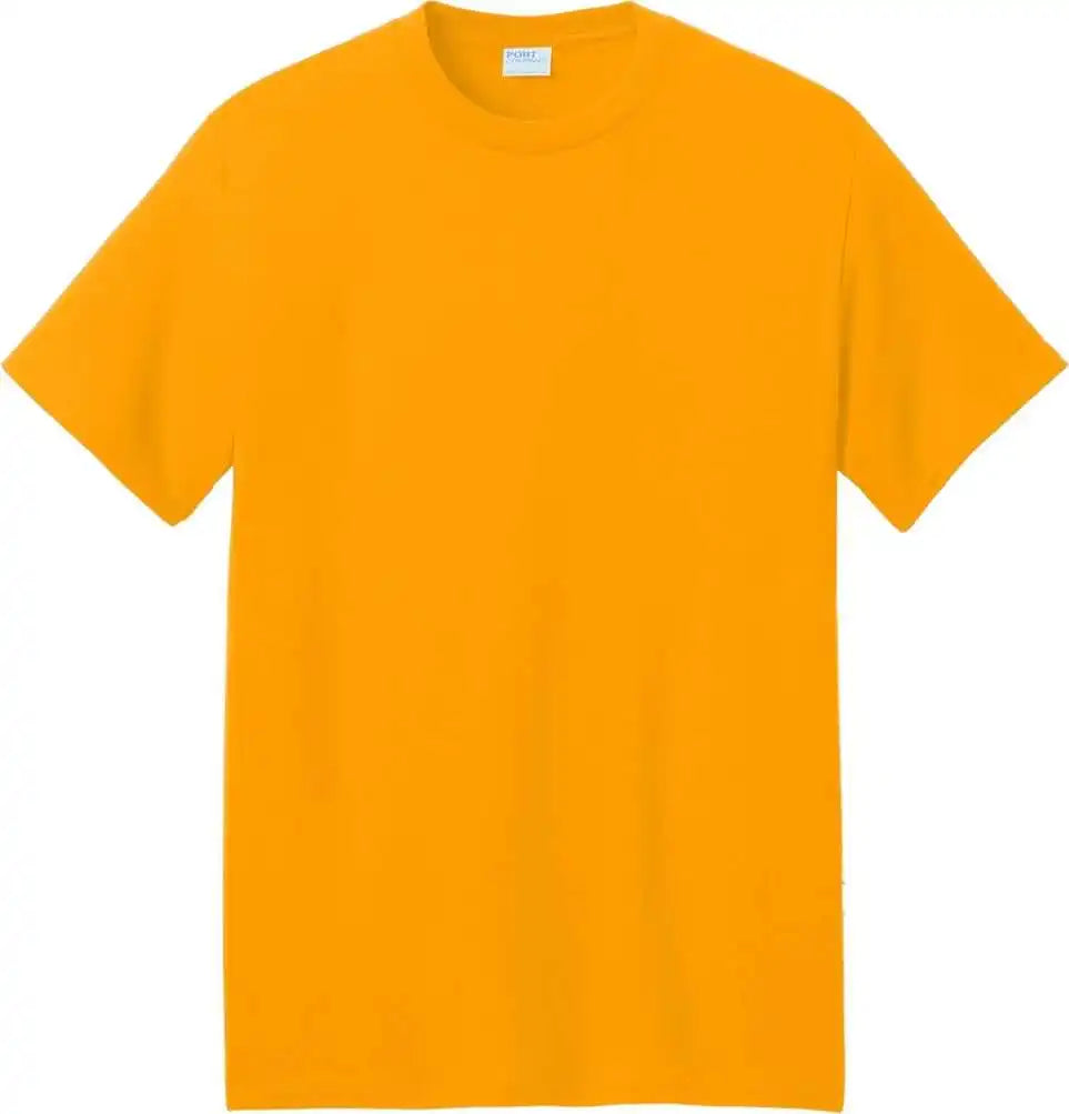 Port &amp; Company Pc01 Core Blend Recycled Tee Gold