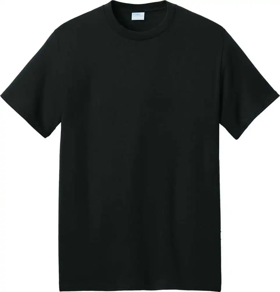 Port &amp; Company Pc01 Core Blend Recycled Tee Jet Black