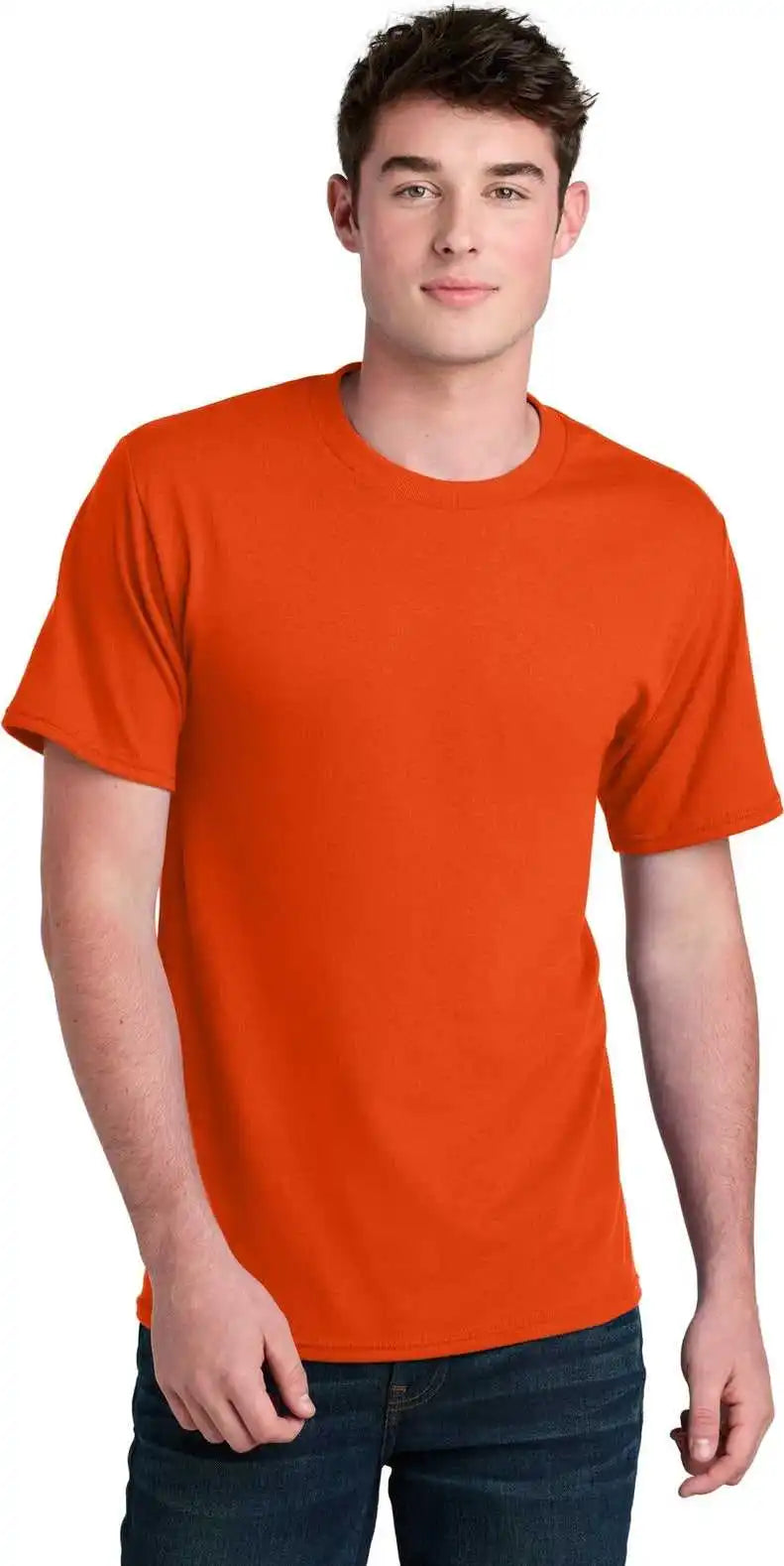 Port & Company Pc01 Core Blend Recycled Tee - Orange