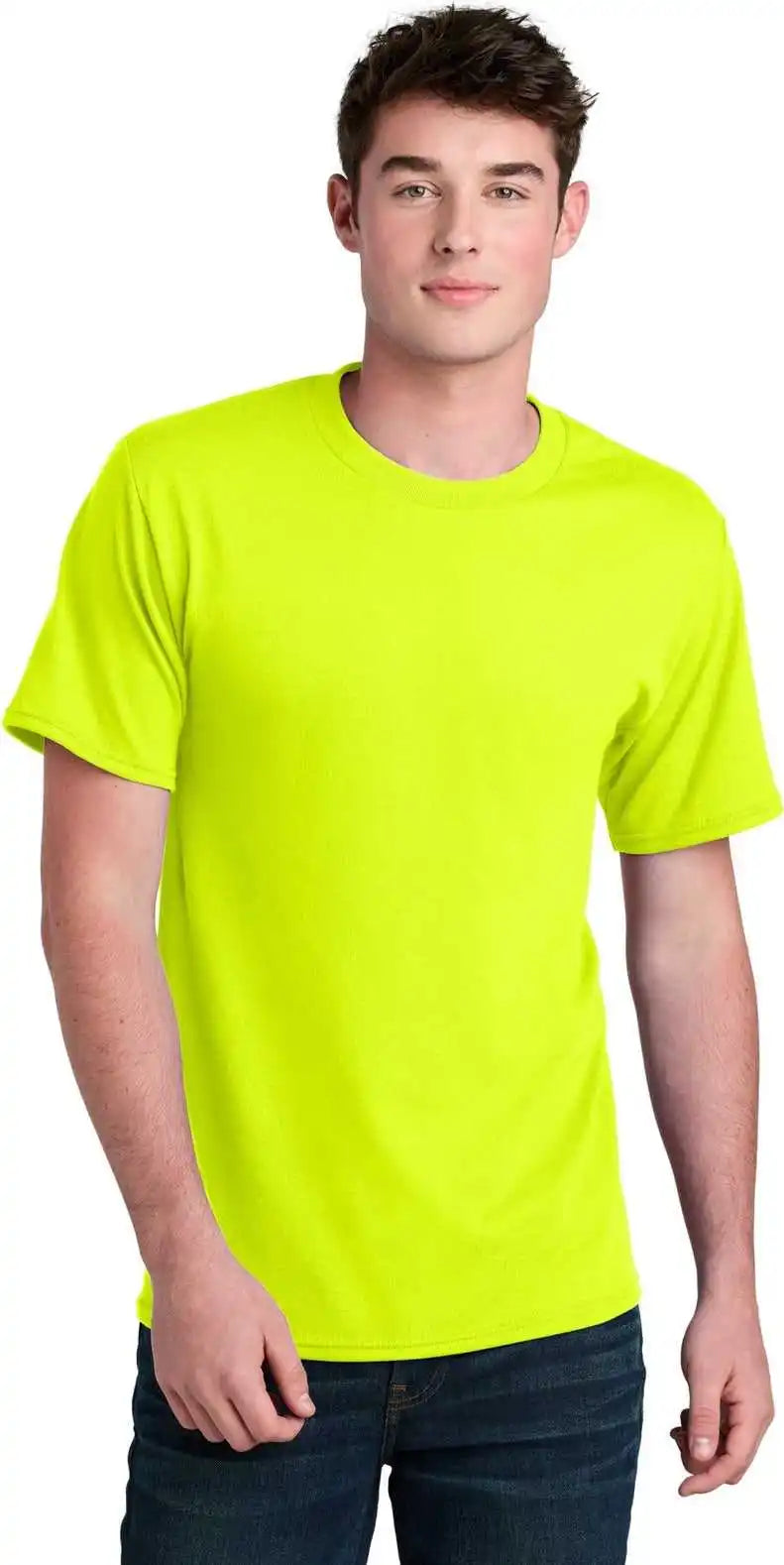 Port &amp; Company Pc01 Core Blend Recycled Tee Sgreen