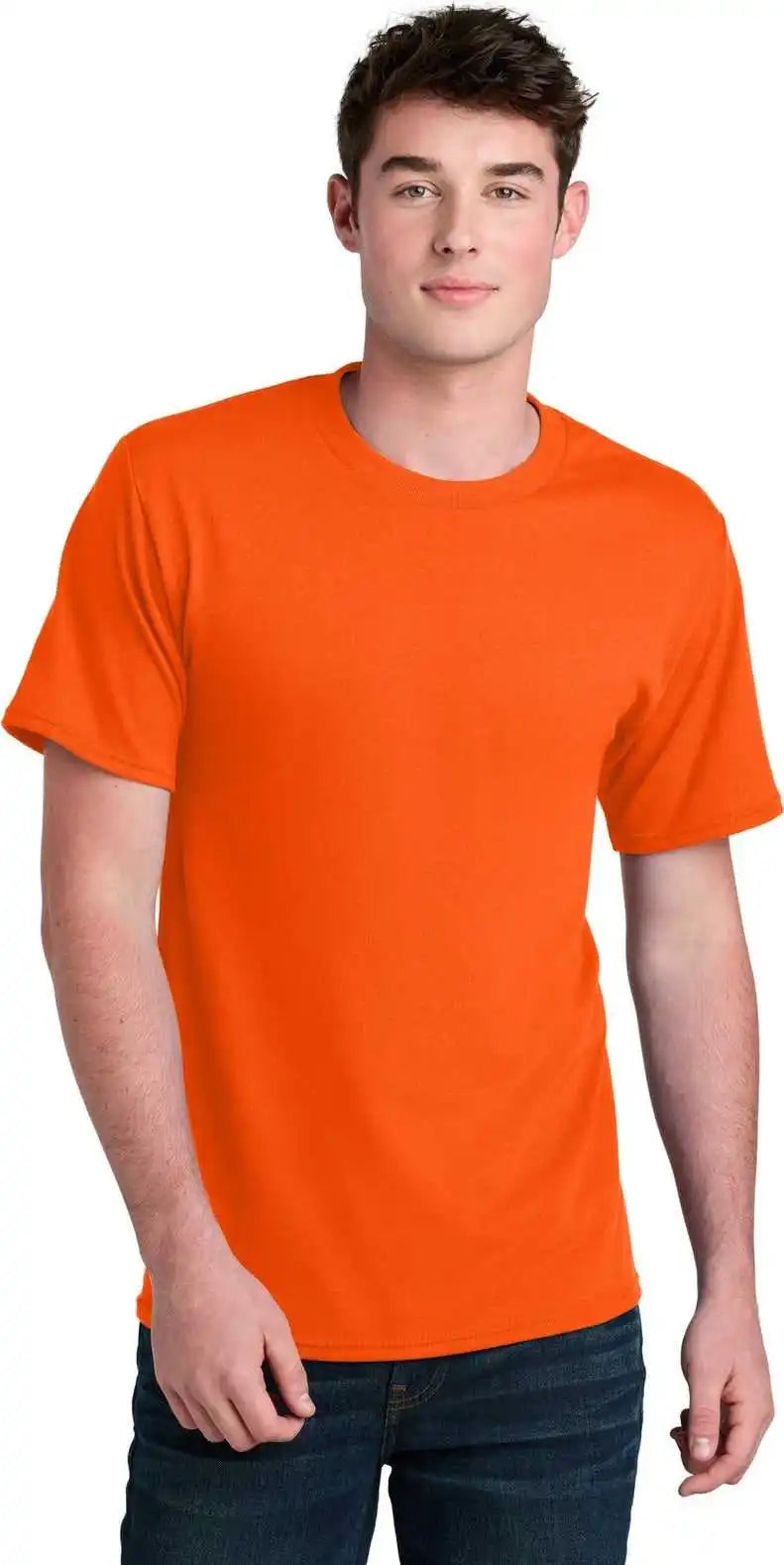 Port & Company Pc01 Core Blend Recycled Tee Sorange