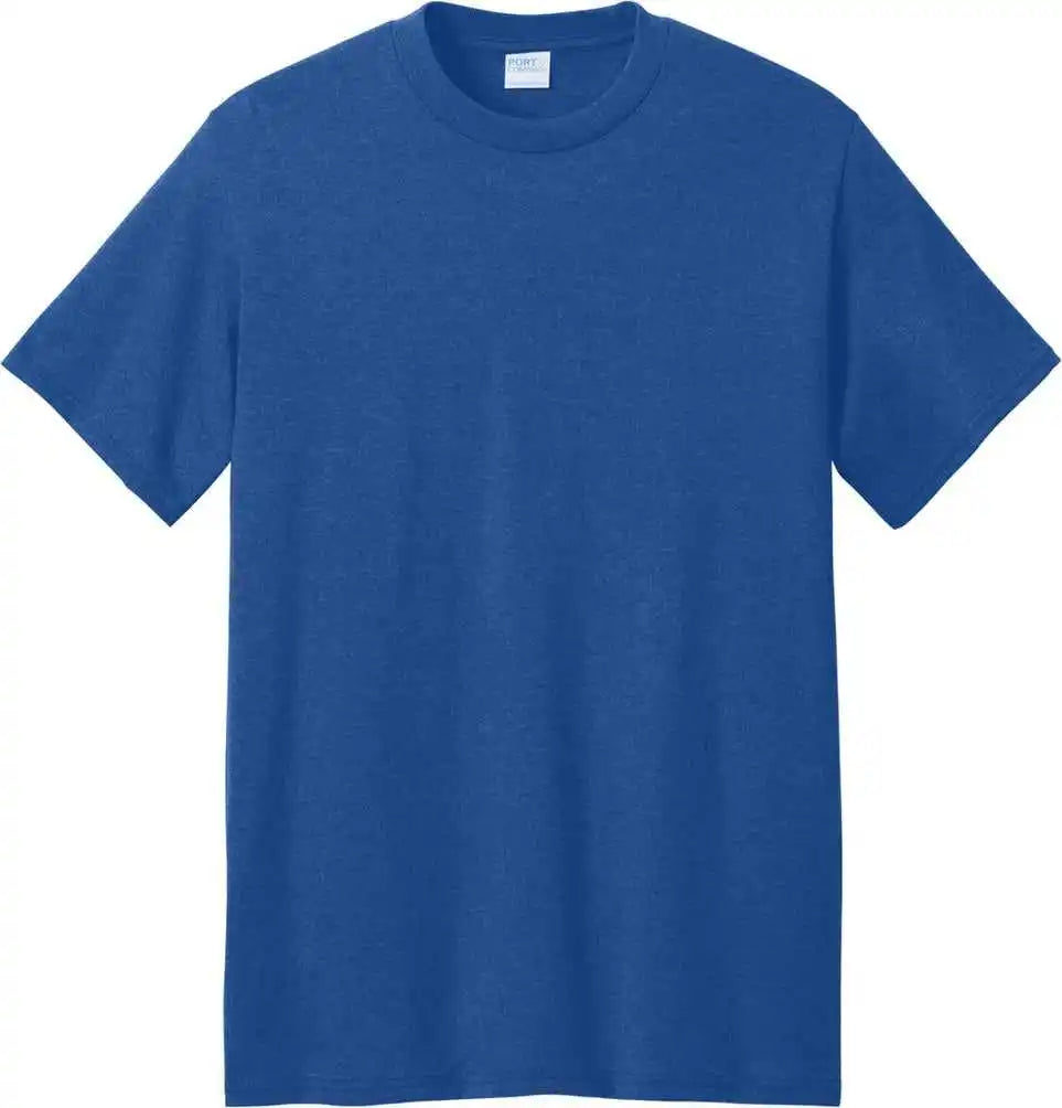 Port & Company Pc01 Core Blend Recycled Tee - True Royal Heather