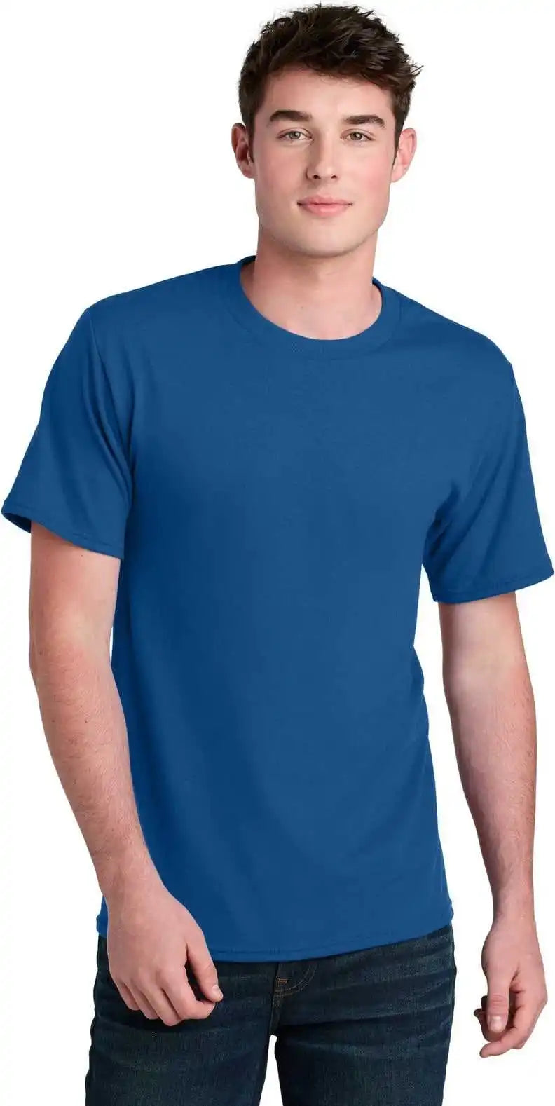 Port & Company Pc01 Core Blend Recycled Tee True Royal