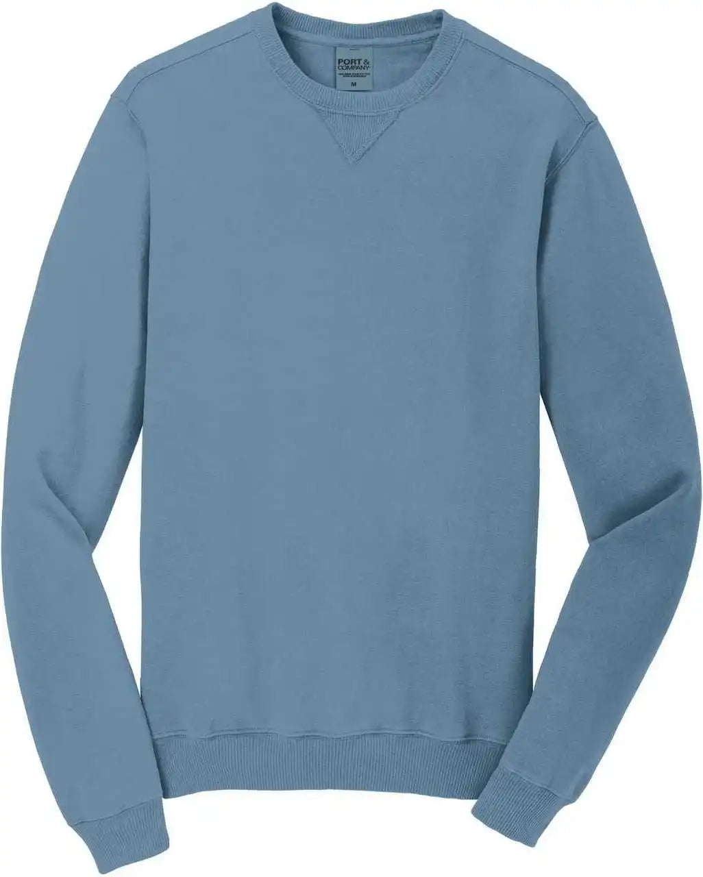 Port &amp; Company Pc098 Beach Wash Garment Dyed Sweatshirt Mist