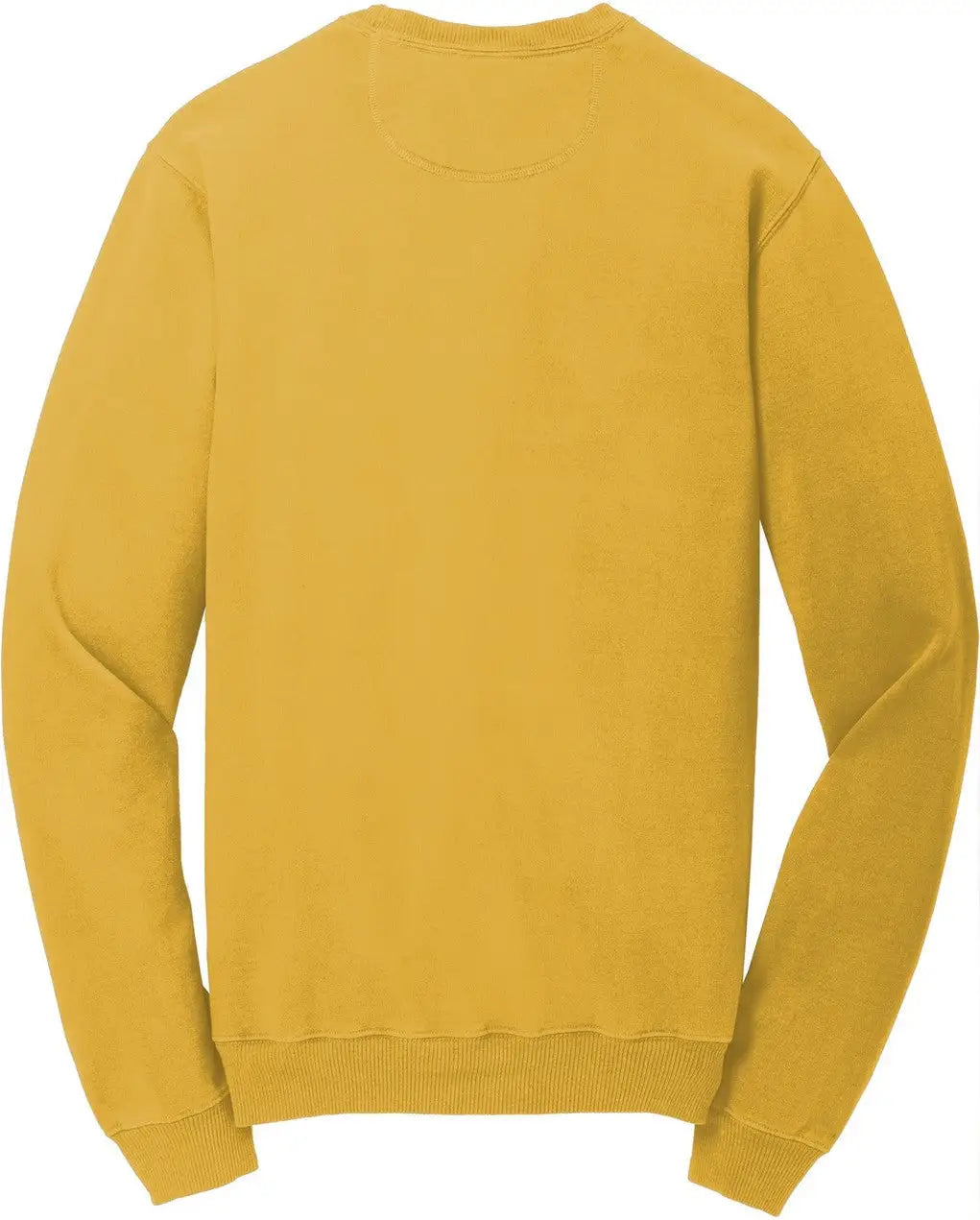 Port & Company Pc098 co Beach Wash Garment-dyed Crewneck Sweatshirt - Dijon