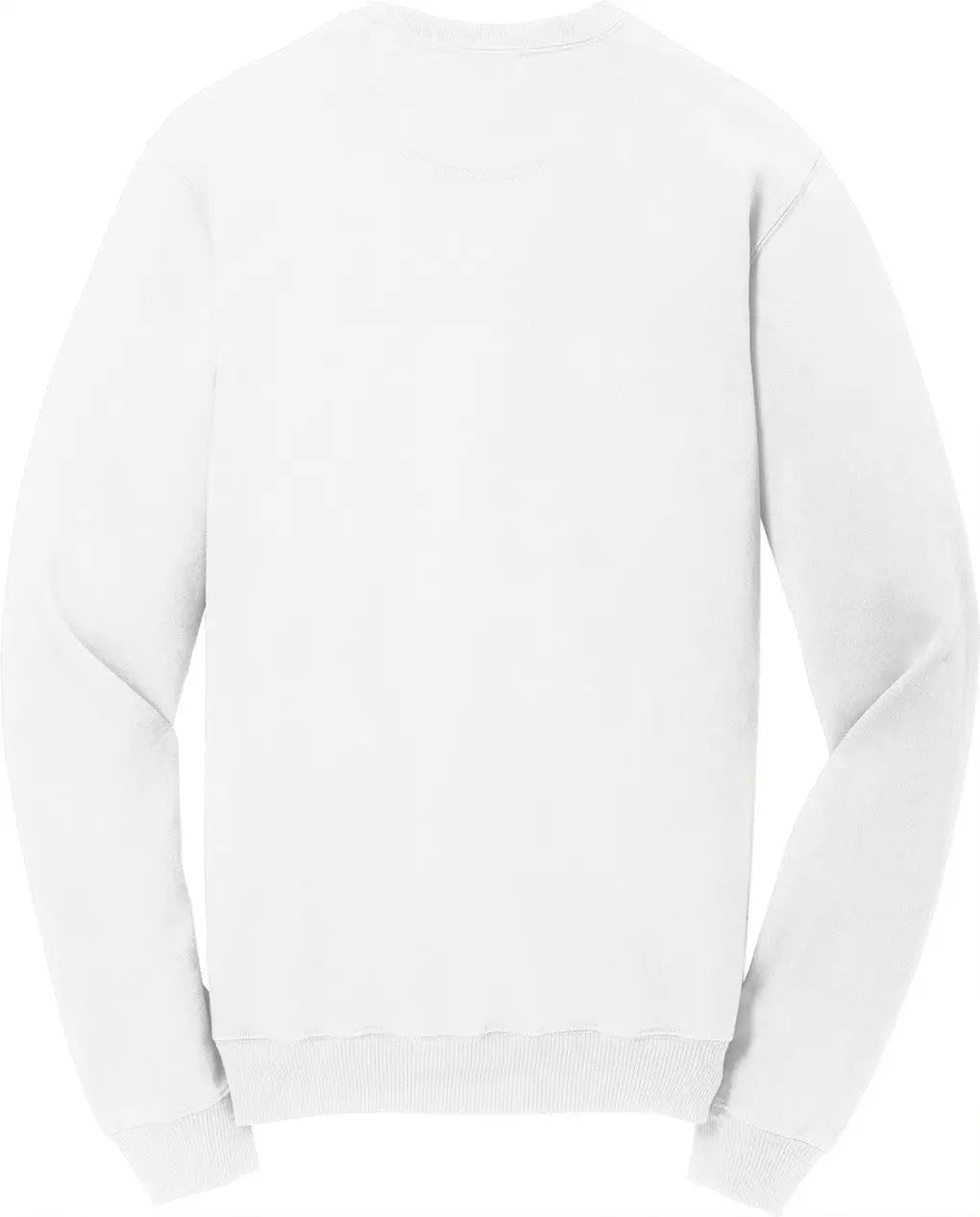 Port & Company Pc098 co Beach Wash Garment-dyed Crewneck Sweatshirt - White