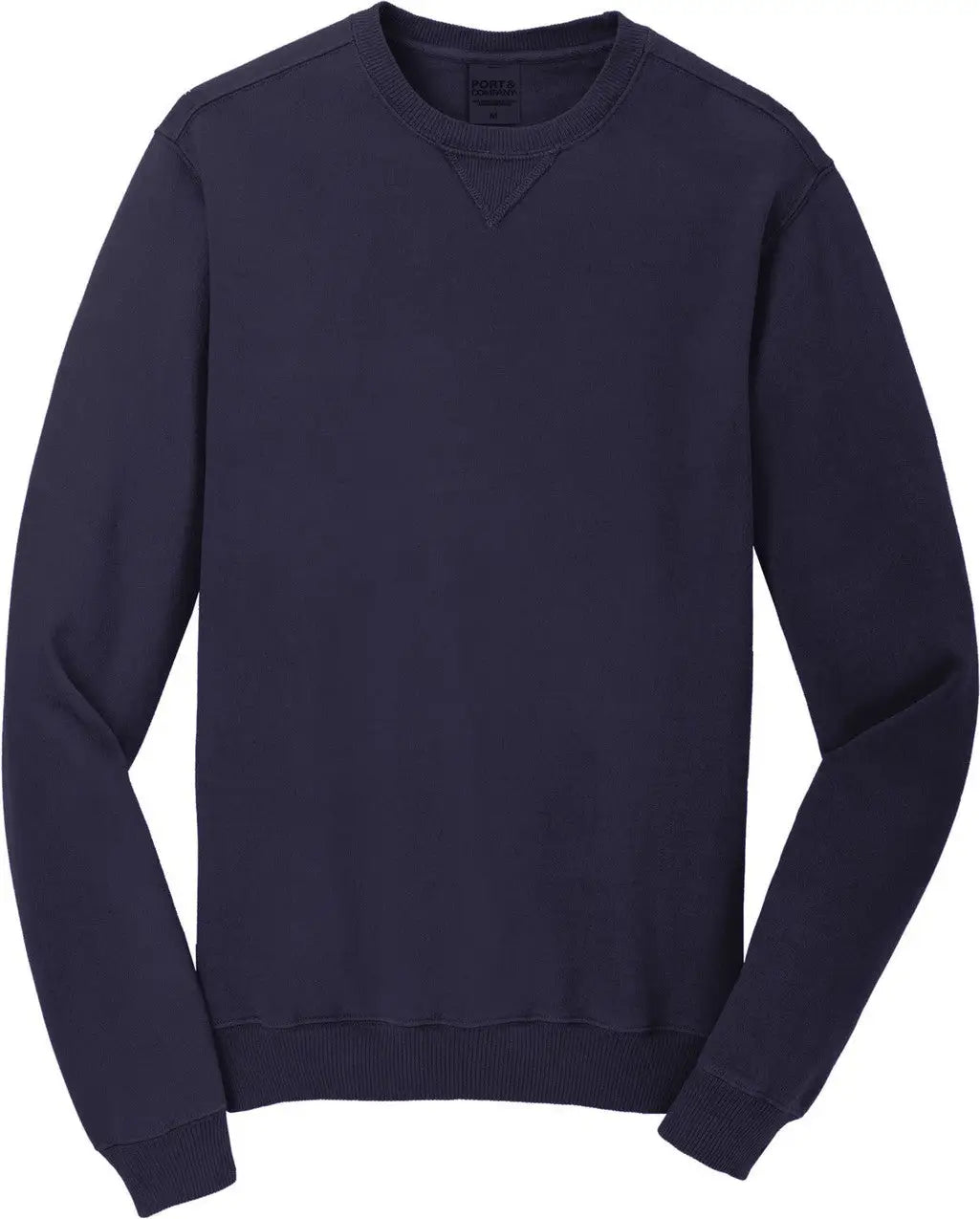 Port & Company Pc098 co Beach Wash Garment-dyed Crewneck Sweatshirt - True Navy