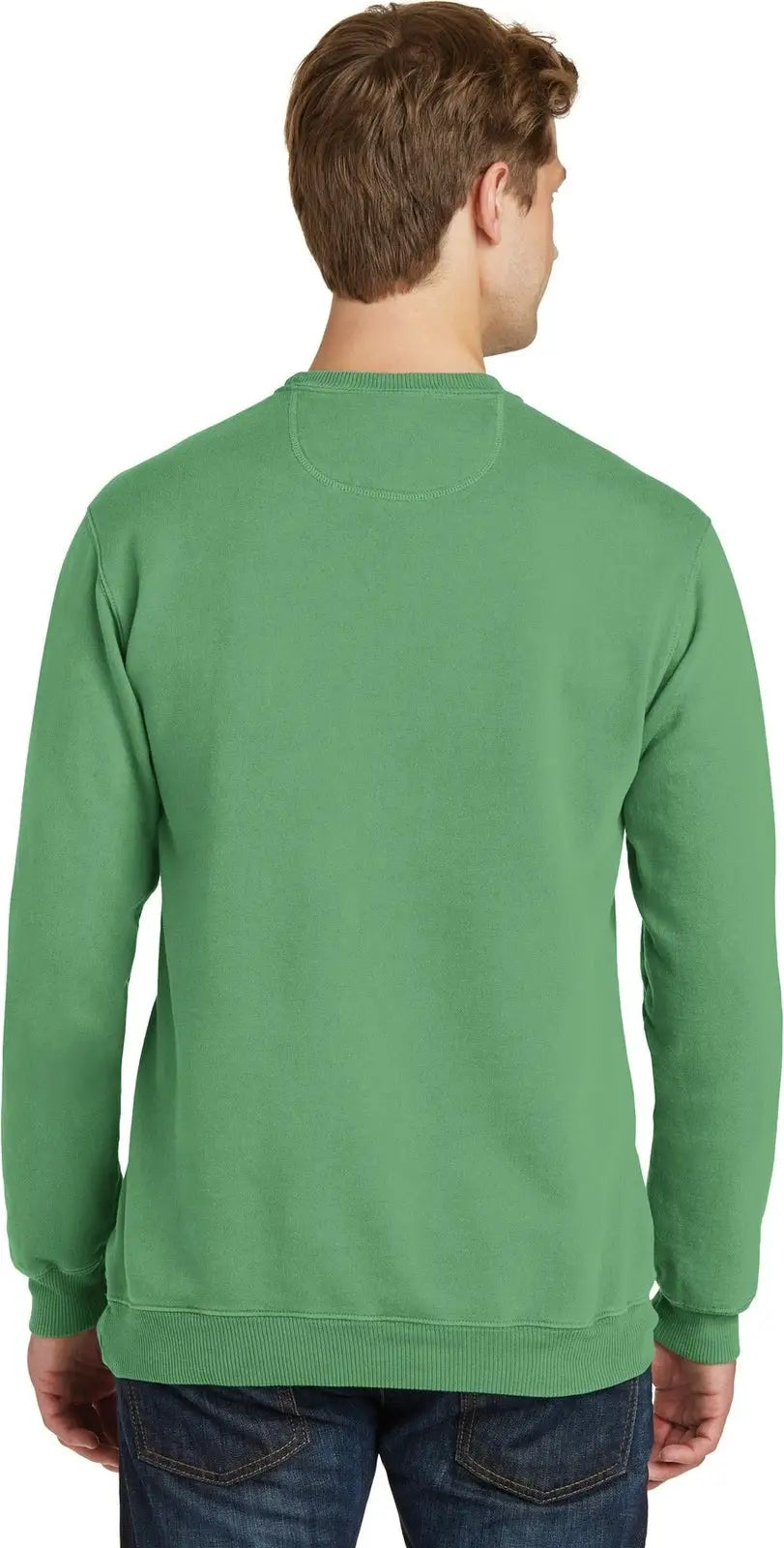 Port & Company Pc098 co Beach Wash Garment-dyed Crewneck Sweatshirt - Safari