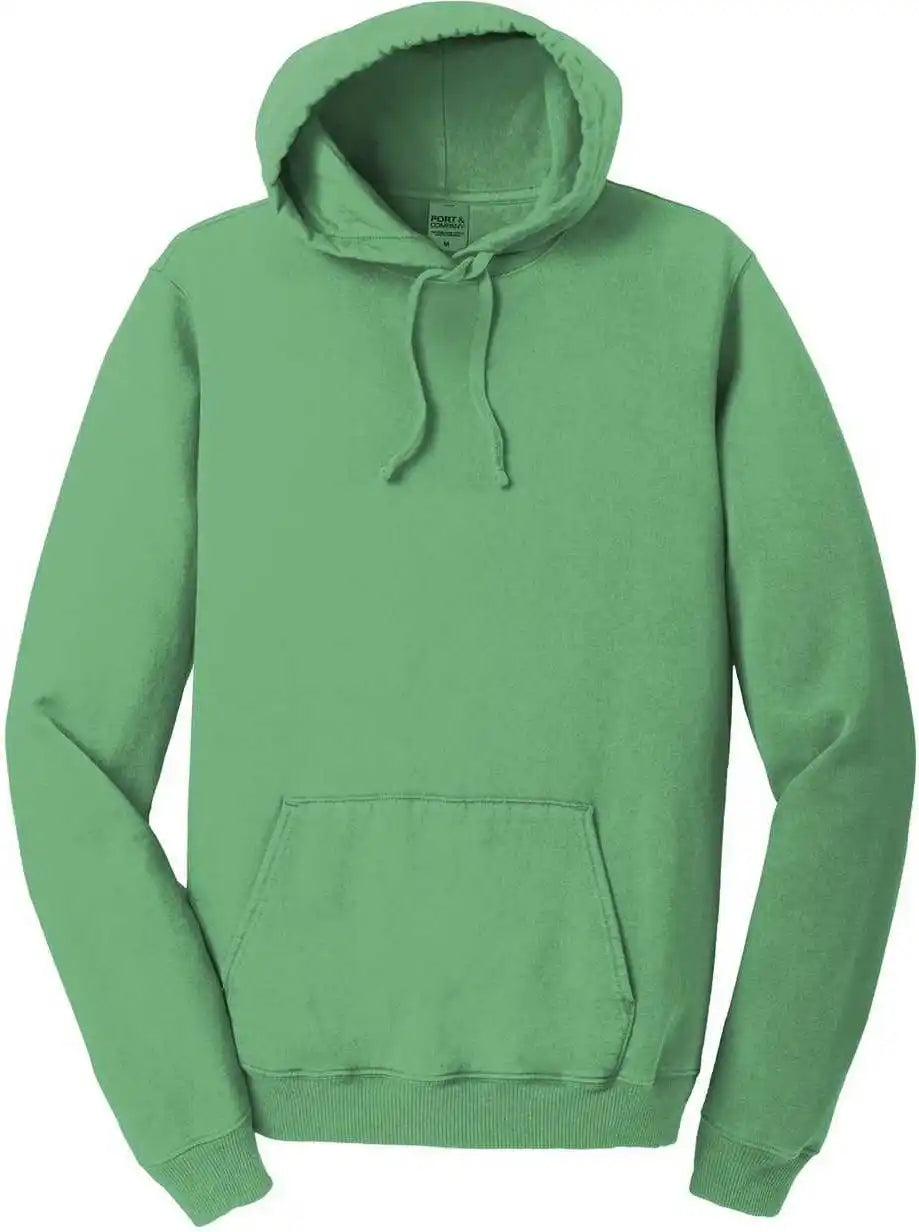 Port & Company Pc098h Beach Wash Garment-dyed Pullover Hooded Sweatshirt - Safari