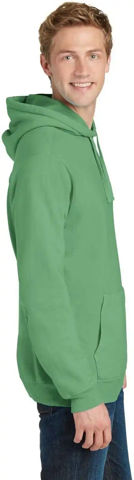 Port & Company Pc098h Beach Wash Garment-dyed Pullover Hooded Sweatshirt - Safari