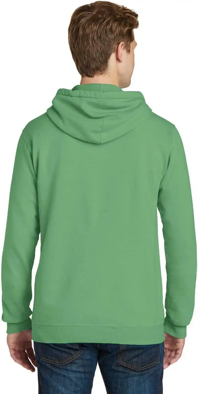 Port & Company Pc098h Beach Wash Garment-dyed Pullover Hooded Sweatshirt - Safari