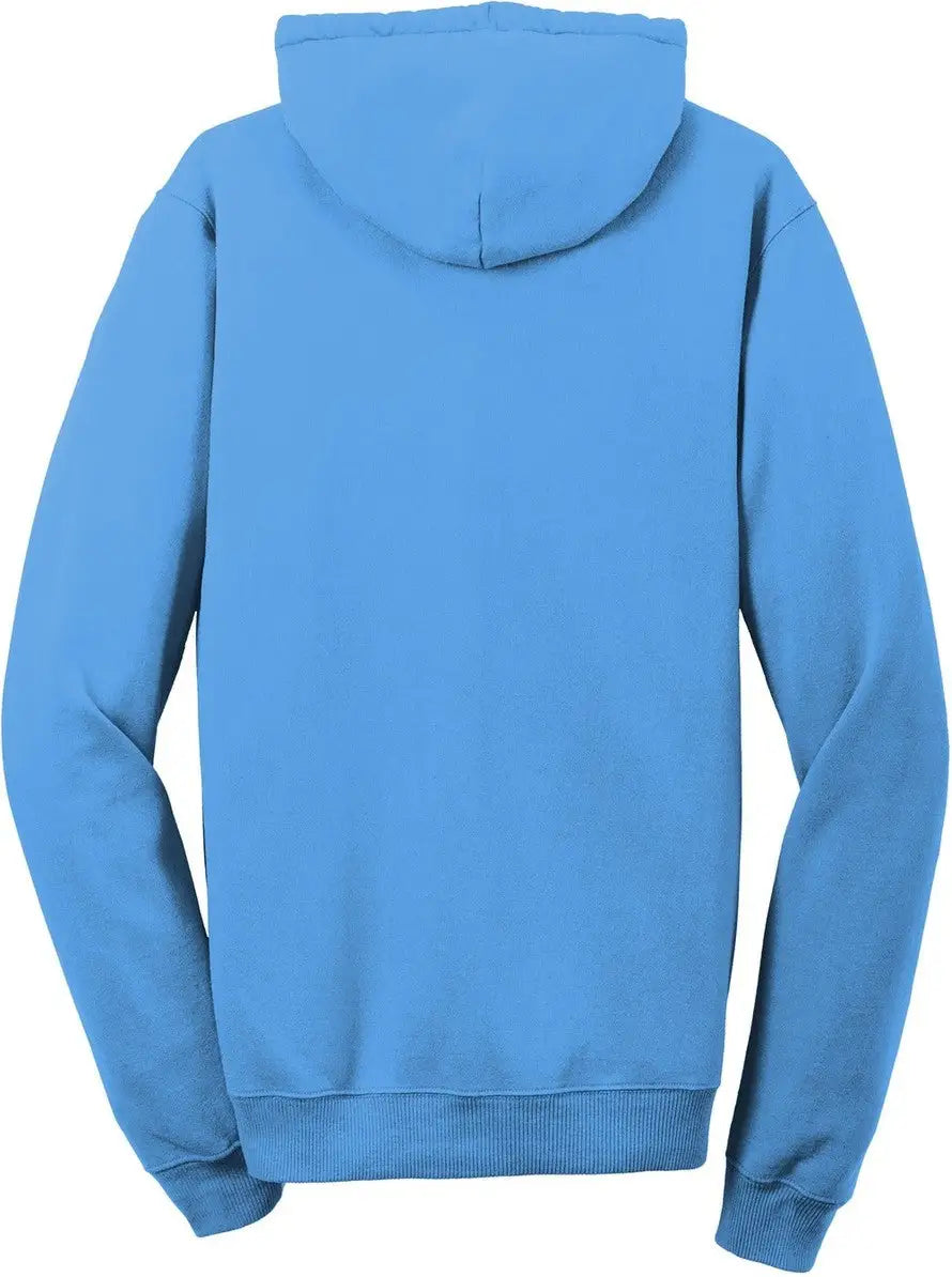 Port & Company Pc098h co Beach Wash Garment-dyed Pullover Hooded Sweatshirt - Blue Moon - Adult s