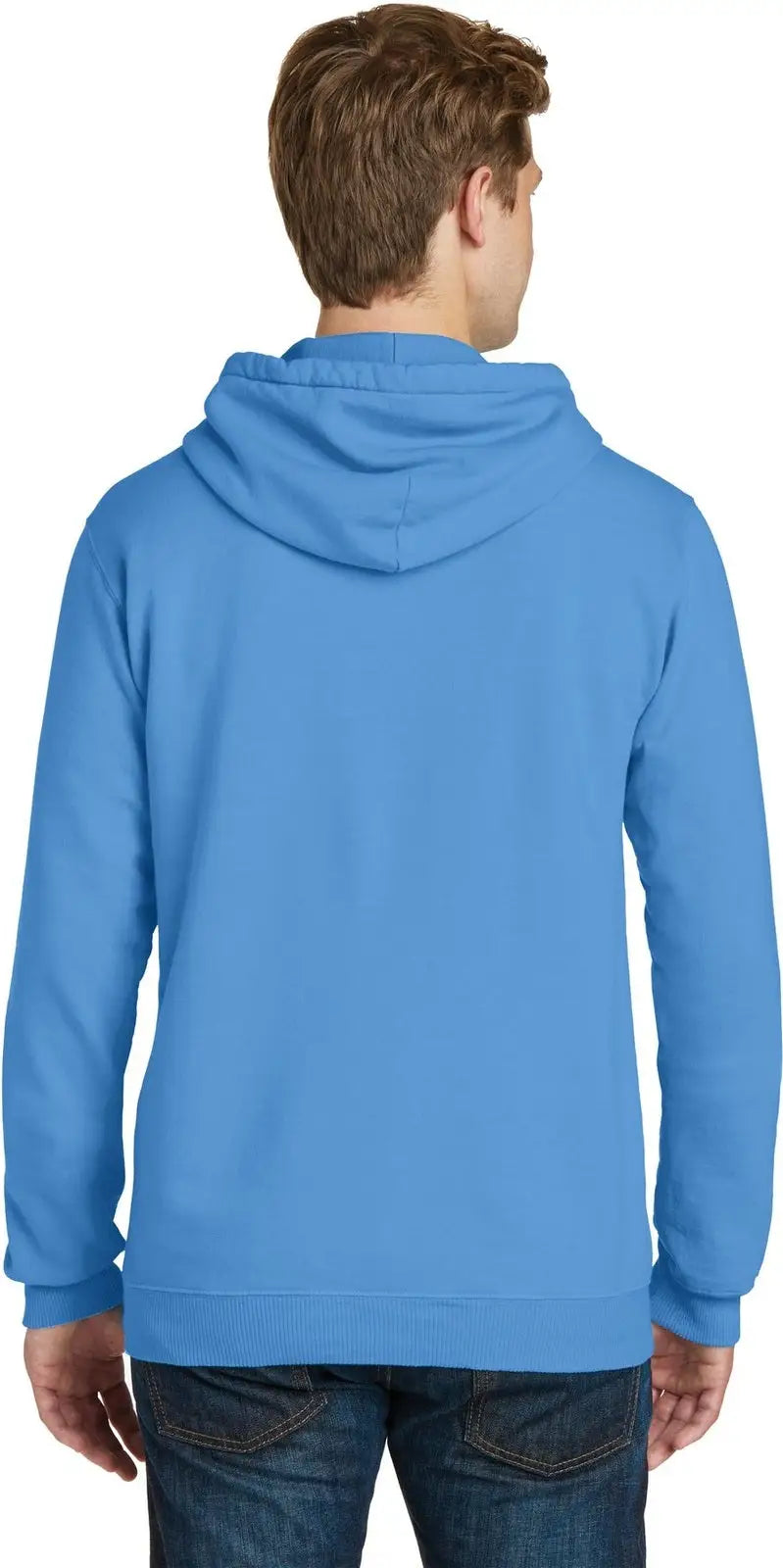 Port & Company Pc098h co Beach Wash Garment-dyed Pullover Hooded Sweatshirt - Blue Moon