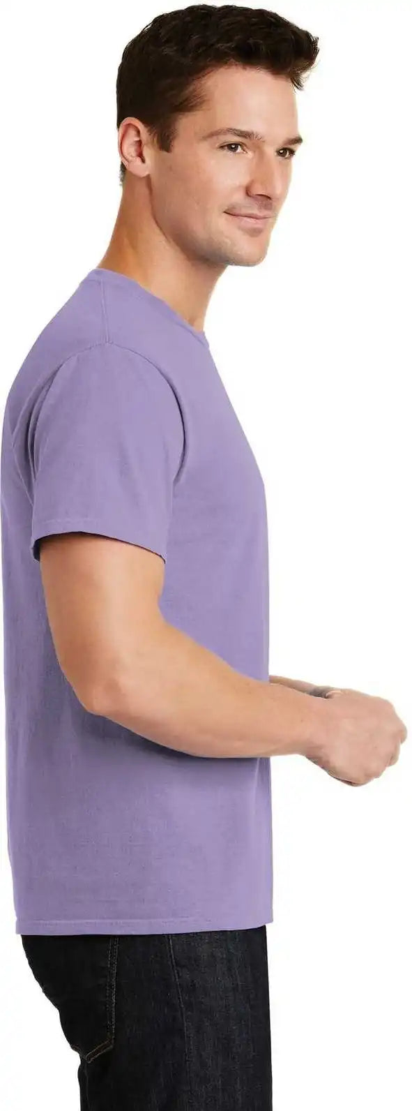 Port &amp; Company Pc099 Beach Wash Garment-dyed Tee - Amethyst