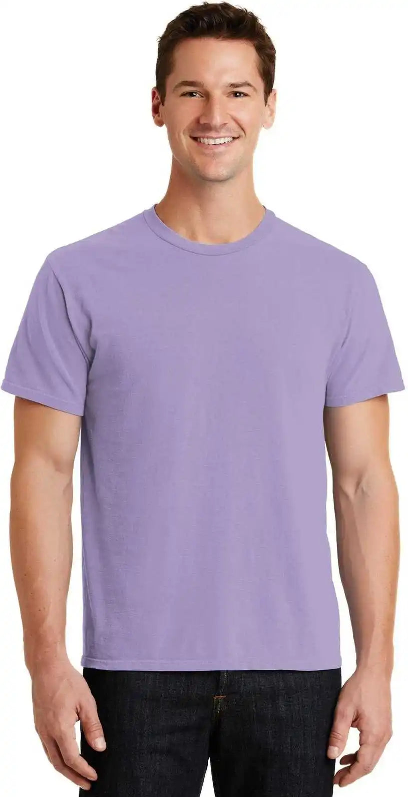 Port &amp; Company Pc099 Beach Wash Garment-dyed Tee - Amethyst