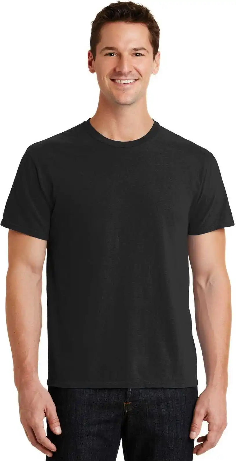 Port & Company Pc099 Beach Wash Garment-dyed Tee - Black