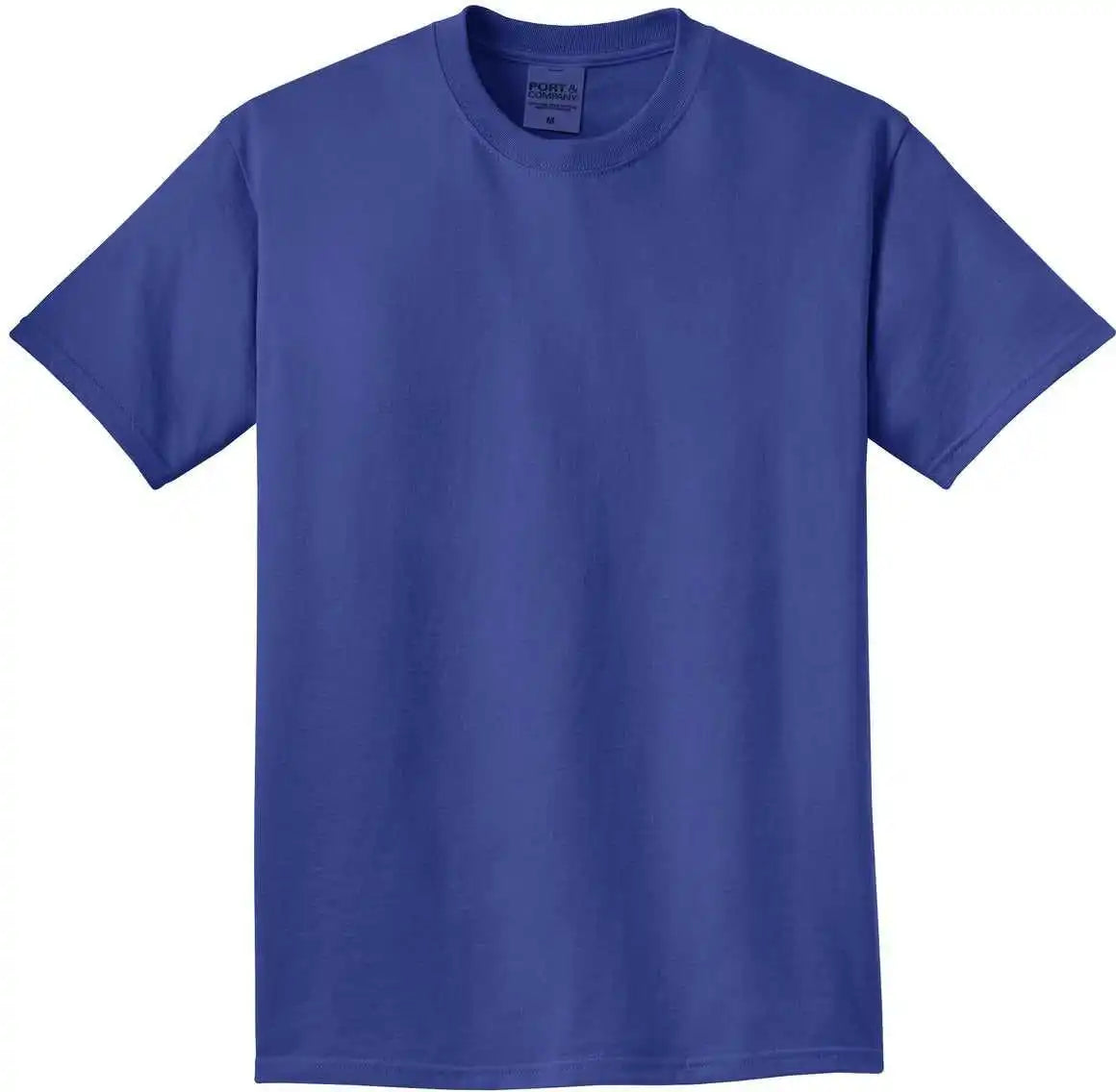 Port &amp; Company Pc099 Beach Wash Garment-dyed Tee - Blue Iris