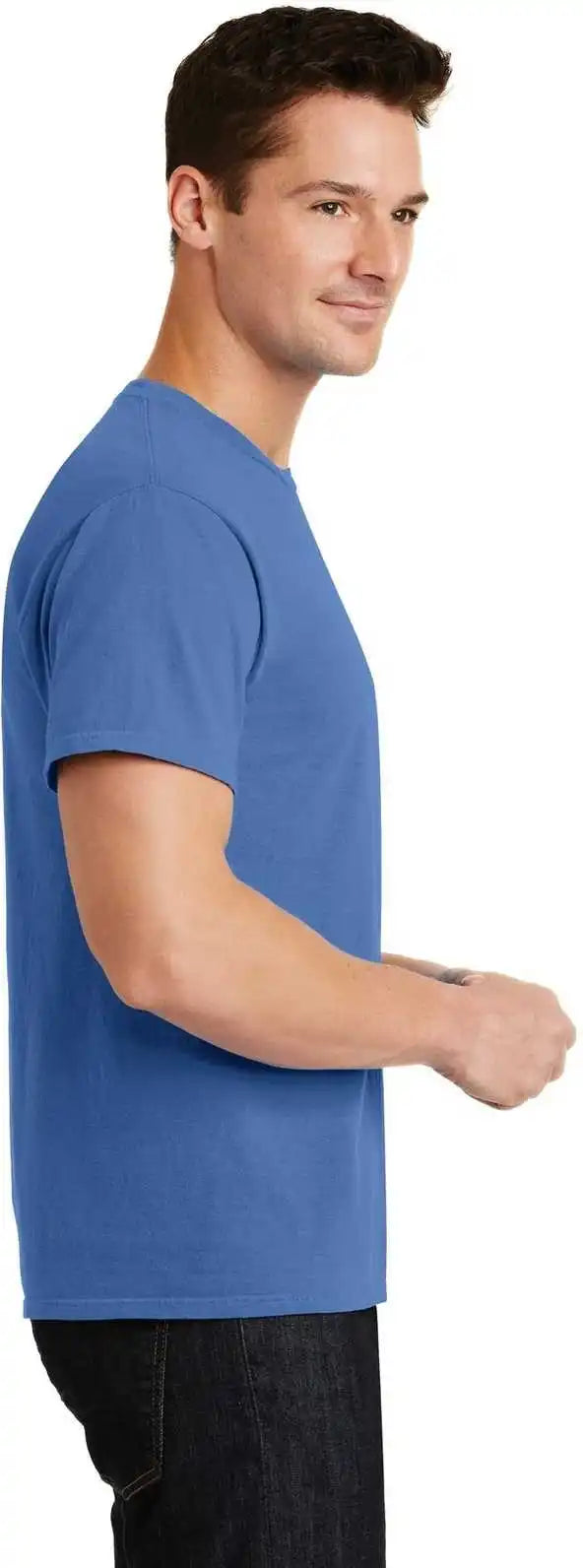 Port &amp; Company Pc099 Beach Wash Garment-dyed Tee - Blue Moon