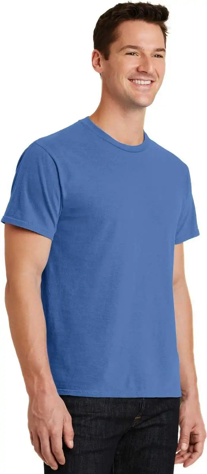 Port &amp; Company Pc099 Beach Wash Garment-dyed Tee - Blue Moon