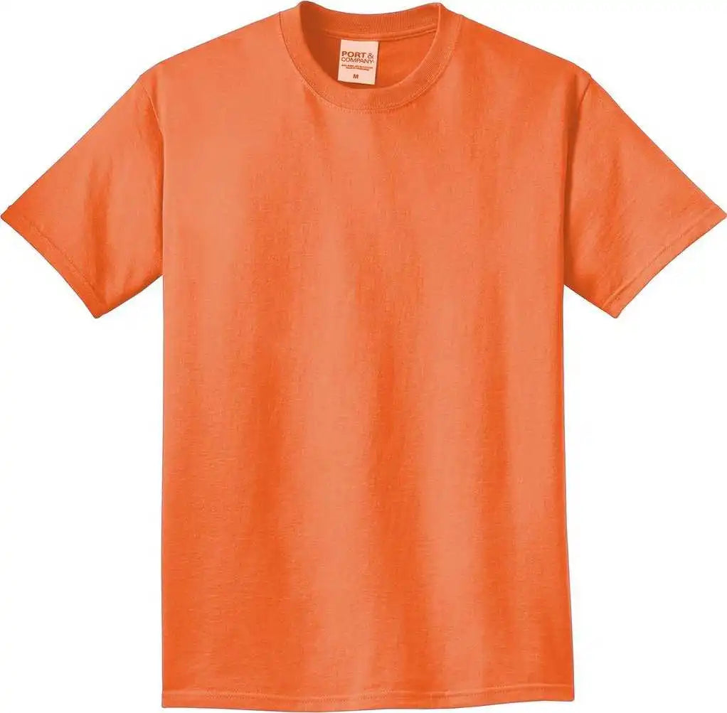 Port & Company Pc099 Beach Wash Garment-dyed Tee - Cantaloupe