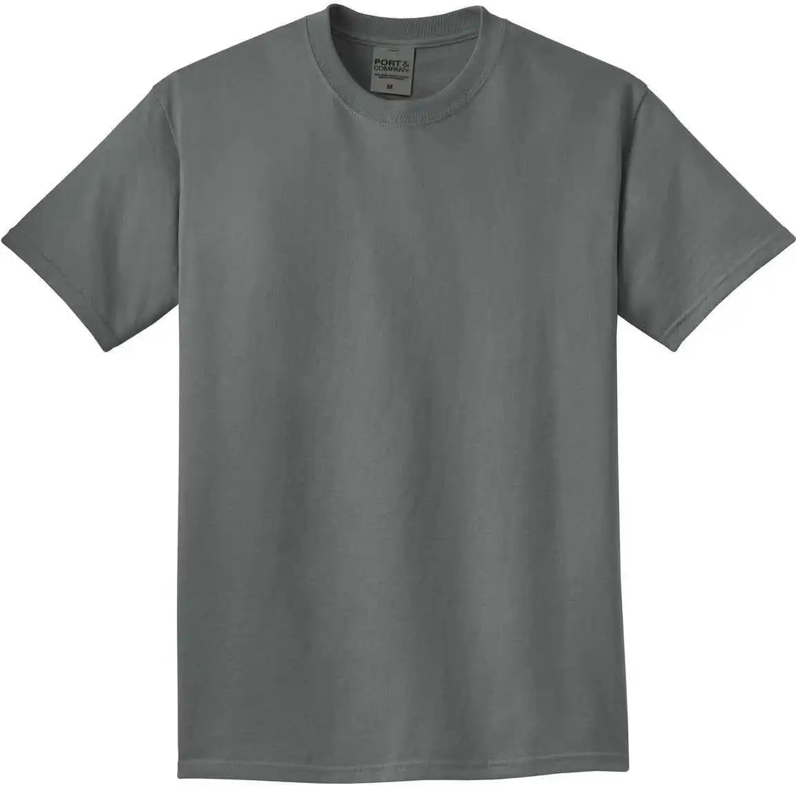 Port &amp; Company Pc099 Beach Wash Garment Dyed Tee Coal