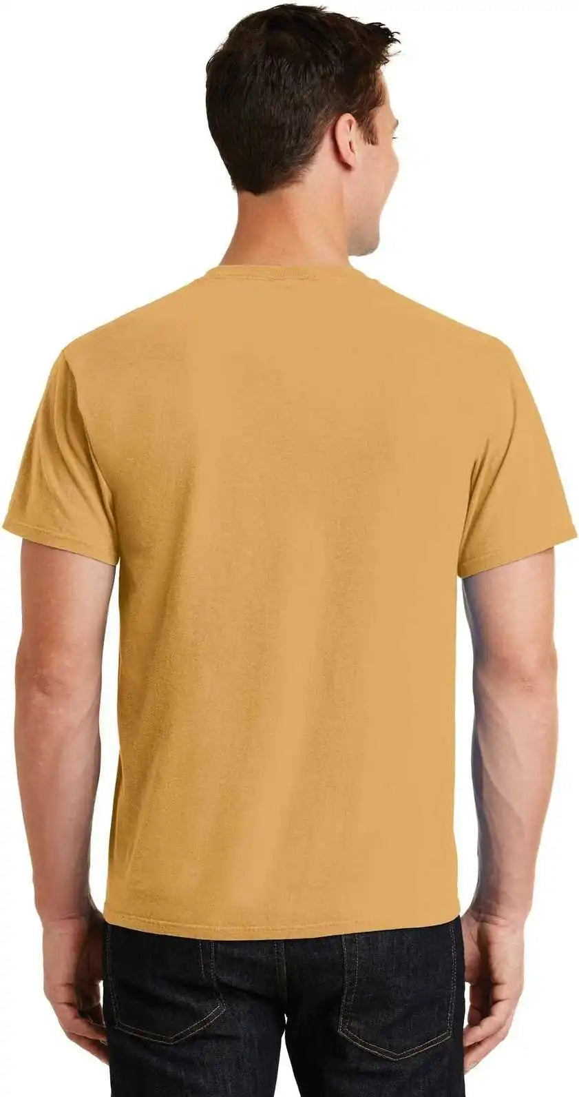 Port & Company Pc099 Beach Wash Garment Dyed Tee Dijon