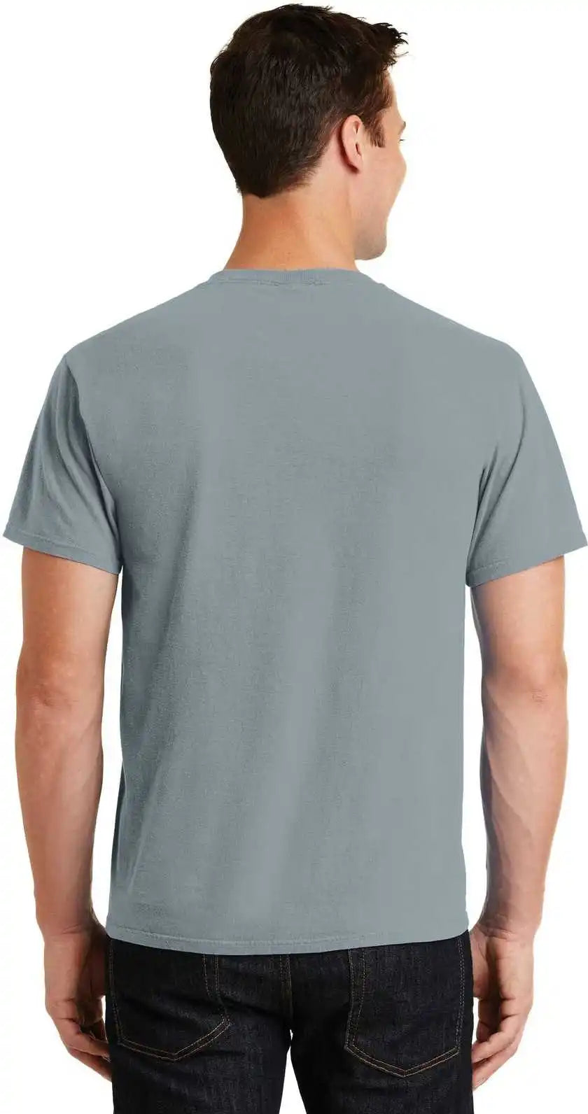 Port & Company Pc099 Beach Wash Garment-dyed Tee - Dove Gray